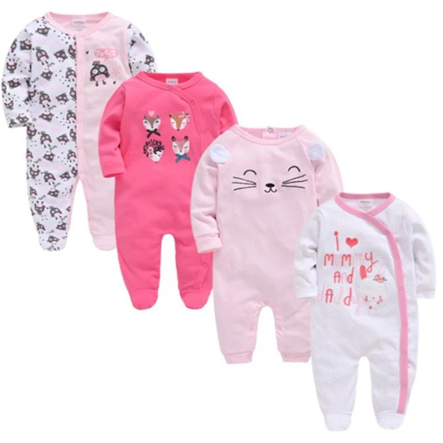 

Baby Boys Romper New Born Onesies Cartoon Baby Rompers 2019 Infant Baby Clothes Long Sleeve Infant Jumpsuits Toddler Boy Pajamas