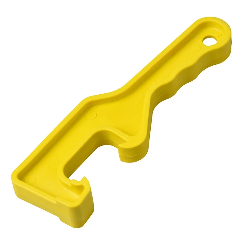 Bucket Lid Wrench-Open/Lift Lids on 5 Gallon Plastic Buckets&ampSmall Pails-Yellow-Durable Opener Tool | Инструменты