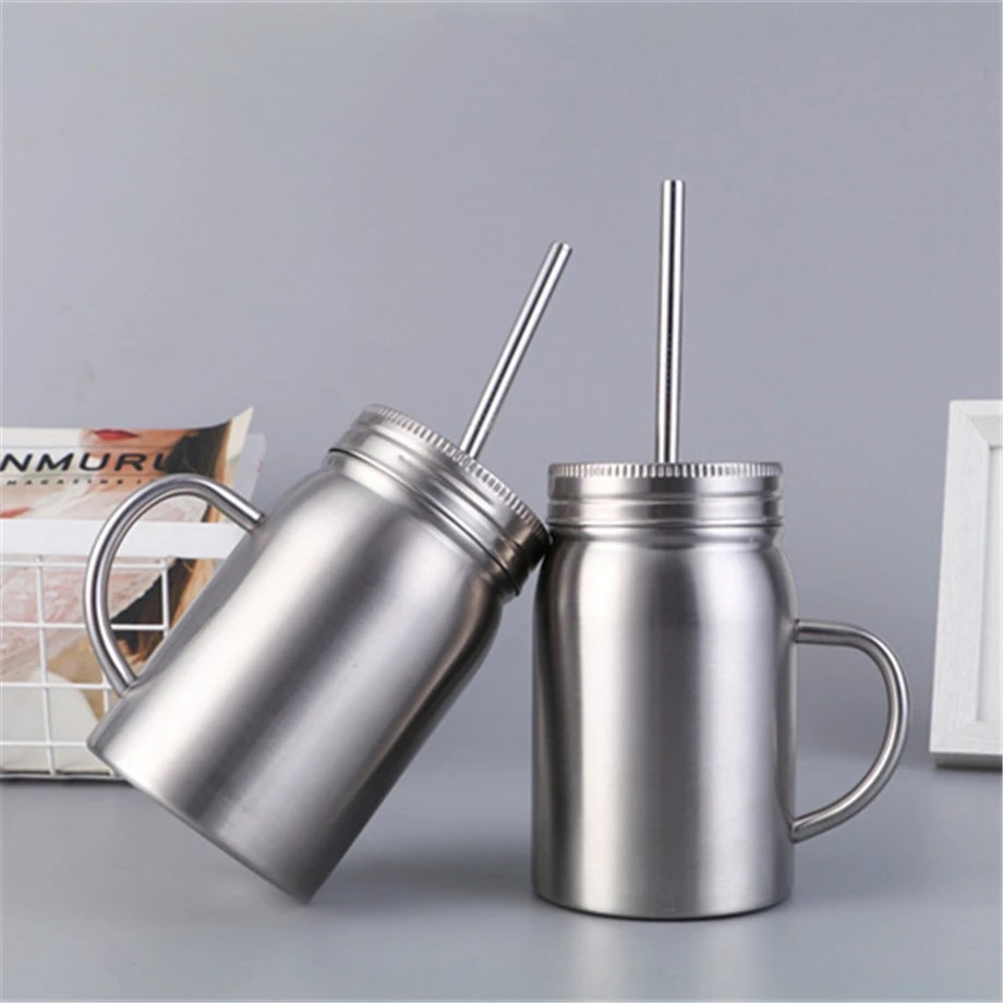 500 мл емкость для воды стакан молока кружка сока изолированная Вакуумная бутылка