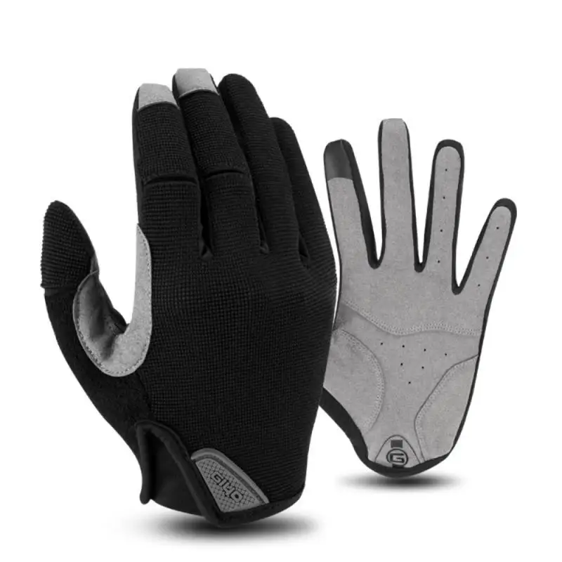 

CoolChange Men's Cycling Gloves Long Finger Gel Pad Sport MTB Bike Touch Screen Bicycle Full Finger Glove Guantes Ciclismo