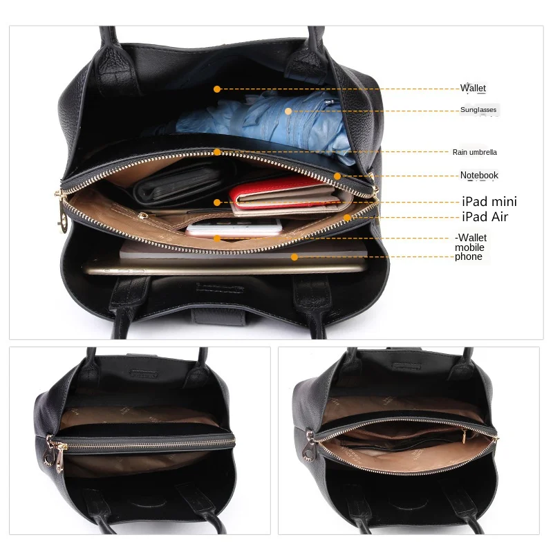 

Free shipping bucket bags handbags large-capacity shoulder bags fashion all-match messenger bags wallets and handbags