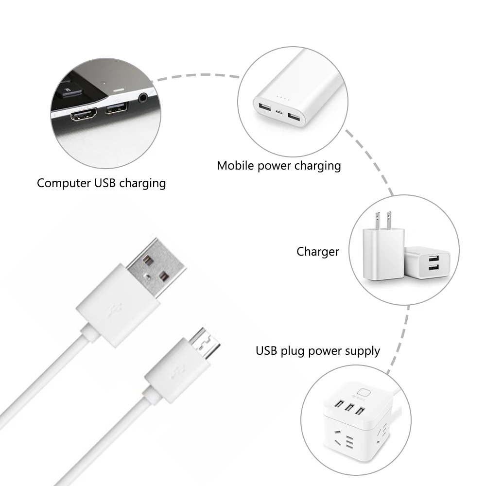 Настольная лампа светодиодный Складная портативный Диммируемый для чтения