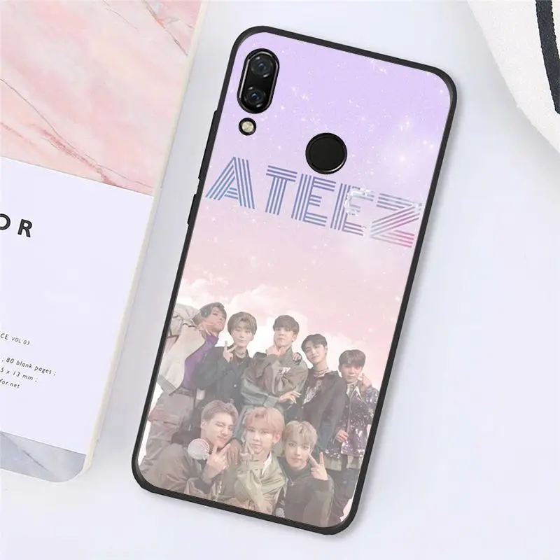 Чехол для телефона Maiyaca ATEEZ HongJoong SeongHWA Xiaomi Redmi4X 6A 9 8A note pro 5Plus Note4 Note5 7 Note6Pro 8T|Бамперы| |
