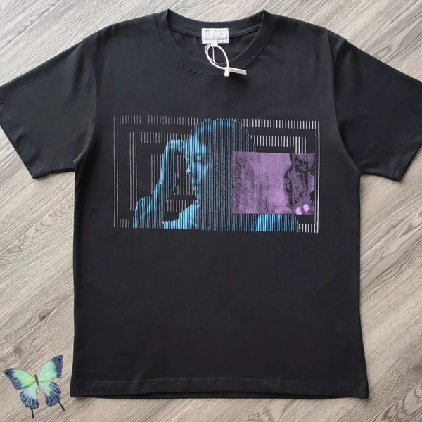 

100% Cotton CE CAV EMPT T Shirt Men Women CAV EMPT C.E T-shirt Woman Portrait Psychedelic Printed T-shirts