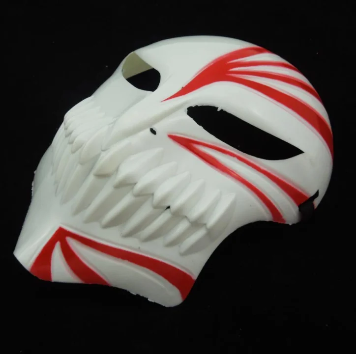 Аниме отбеливатель Kurosaki костюм Ичиго аксессуары маска на все лицо реквизит для