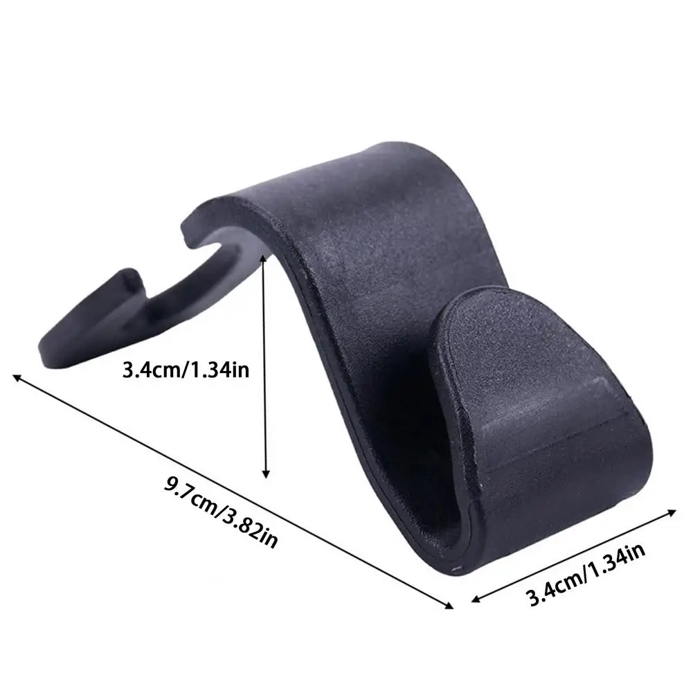 

Universal Car Seat Hook Back Hook Portable Durable Hanger Storage Holder For Car Bag Purse Cloth Decor Car Interior Accessories