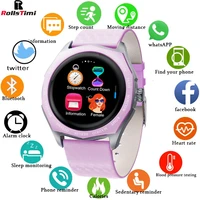 rt new fashion ladies smart watch women smartwatch for android ios full touch screen sports fitness watch reloj inteligente
