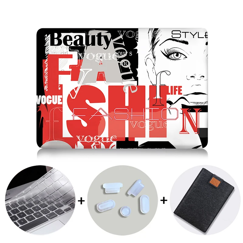 MB10 Чехол MTT для ноутбука Macbook Air Pro retina 11 12 13 15 16 с сенсорной панелью, пластиковый жесткий чехол для mac book air 13 coque - Цвет: MB10