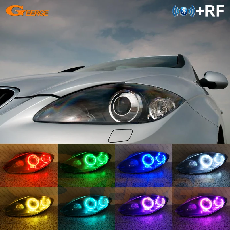Для SEAT Altea 2004-2015 RF remote Bluetooth-совместимое приложение ультра яркий многоцветный RGB