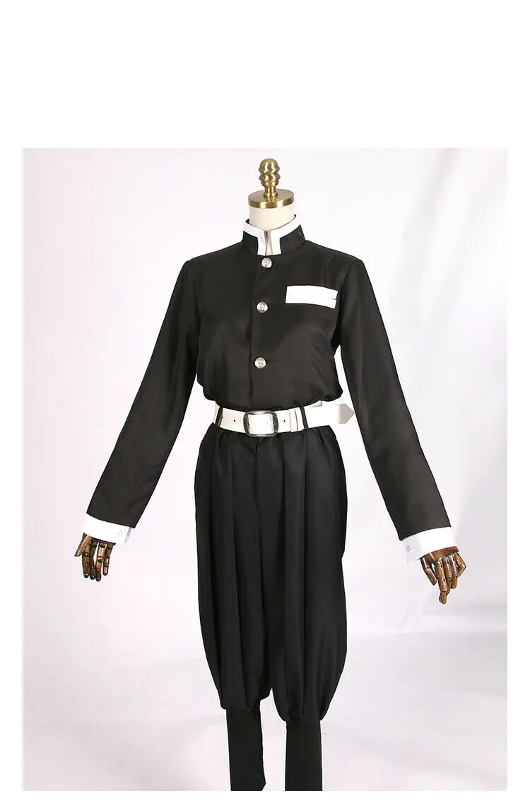 Костюм для косплея из аниме рассекающий демонов комбинезон Iguro Obanai Kamado Tanjirou