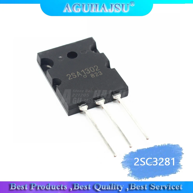 4 шт. 2 пары (2 2SA1302 + 2SC3281 ) TO 3P A1302 C3281 TO3P Новый оригинал|tube amplifier tube|tube amplifierp p |