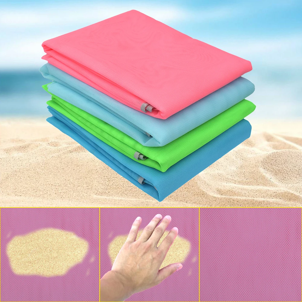 Большой волшебный песочный пляжный коврик для пикника пляжное полотенце