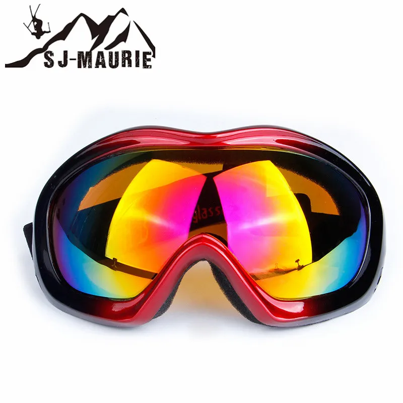 Мужские и женские профессиональные ветрозащитные противотуманные лыжные очки