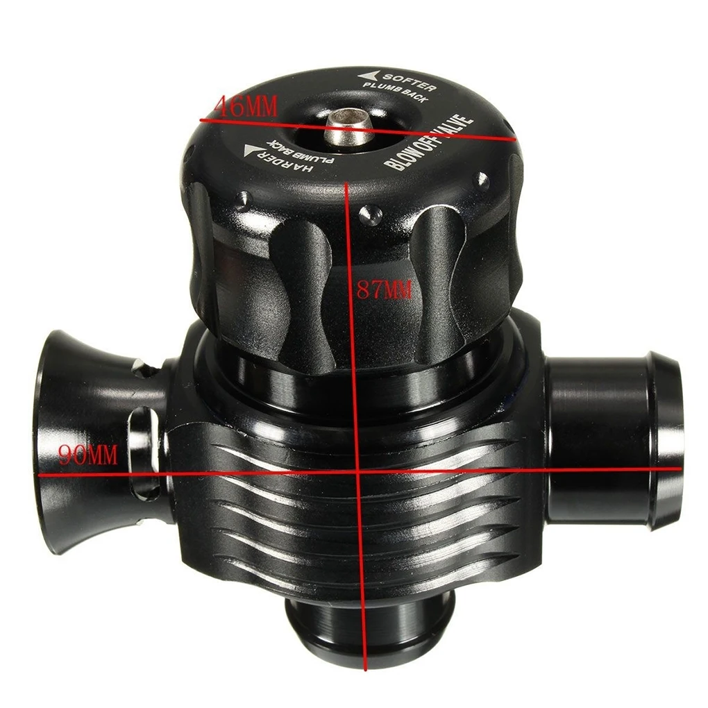 Универсальный турбо выдувный клапан для автомобиля 25 мм комплект аксессуаров