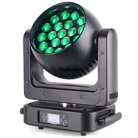 2pcs big power stage lyre movingheads led 19 x 25 led rgbw zoom movinghead led 4in1 wash moving head light