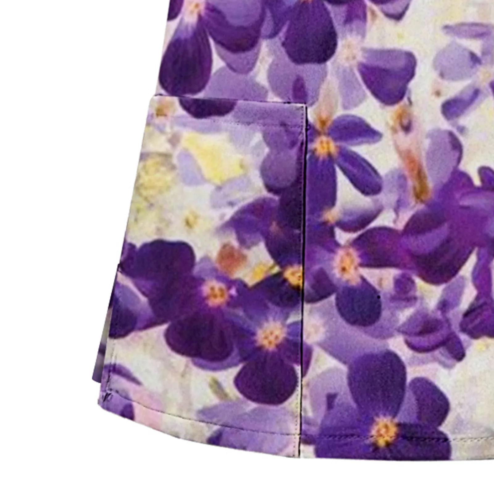 Женская блузка с коротким рукавом V-образным вырезом и цветочным принтом |