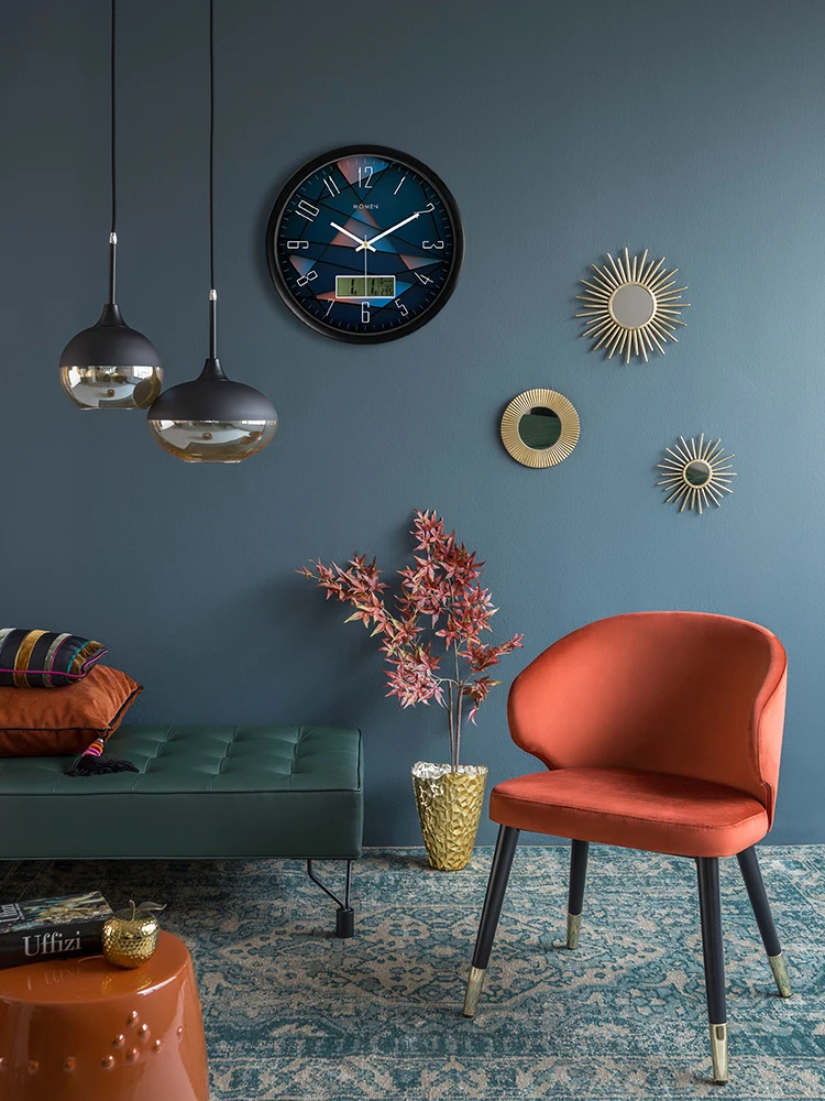 Led Large Wall Clock Digital Metal Bedroom Silent Living Room Modern Calendar ClocksWall Watches Home Decor Reloj Cocina FZ060 | Дом и сад