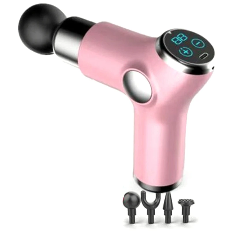 

Массажер Электрический с ЖК-дисплеем, Портативный Миниатюрный Массажер для мышц с ЖК-дисплеем, для фитнеса и кондиционирования