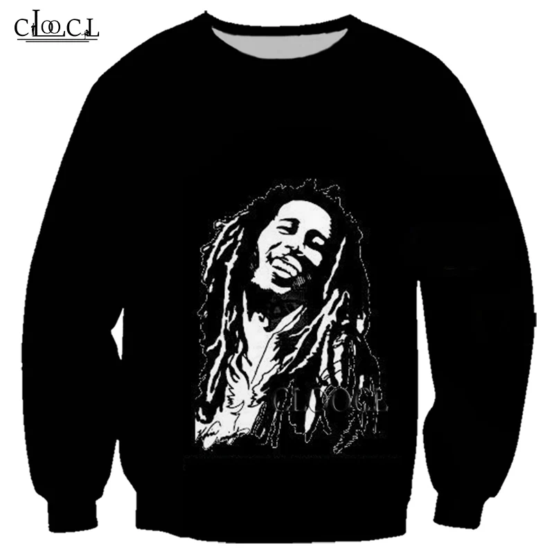 

HX Fashion Men Women Singer Reggae Creator Bob Marley 3D Print Harajuku Sweatshirt Casual Streetwear Tracksuit Drop Shipping