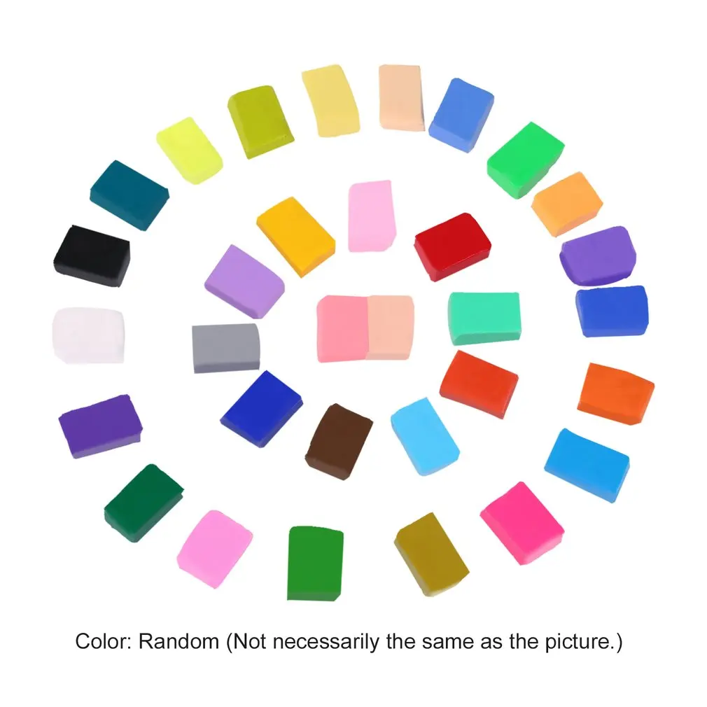 Горячее предложение! Распродажа! 1 Набор мягкого эффекта полимерный цветной 32