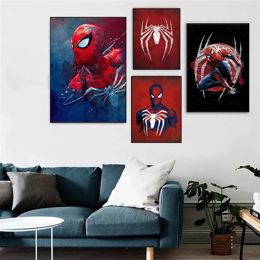 

5D DIY Full Drill Square Diamond Painting Marvel Avengers Superhero Cross Stitch Art Embroidery Mosaic Home Wall Decoration