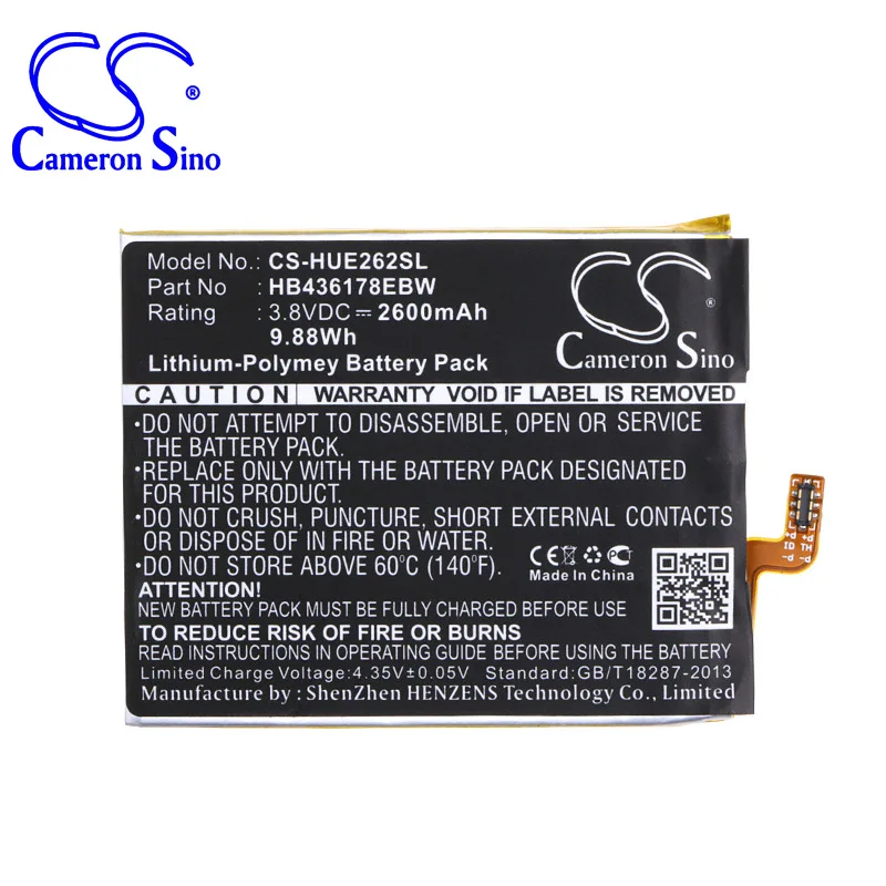 CameronSino для HUAWEI 2629 Ascend Mate 7S CRR-CL00 CRR-CL20 CRR-L09 CRR-UL00 E2629 Mate S батарея