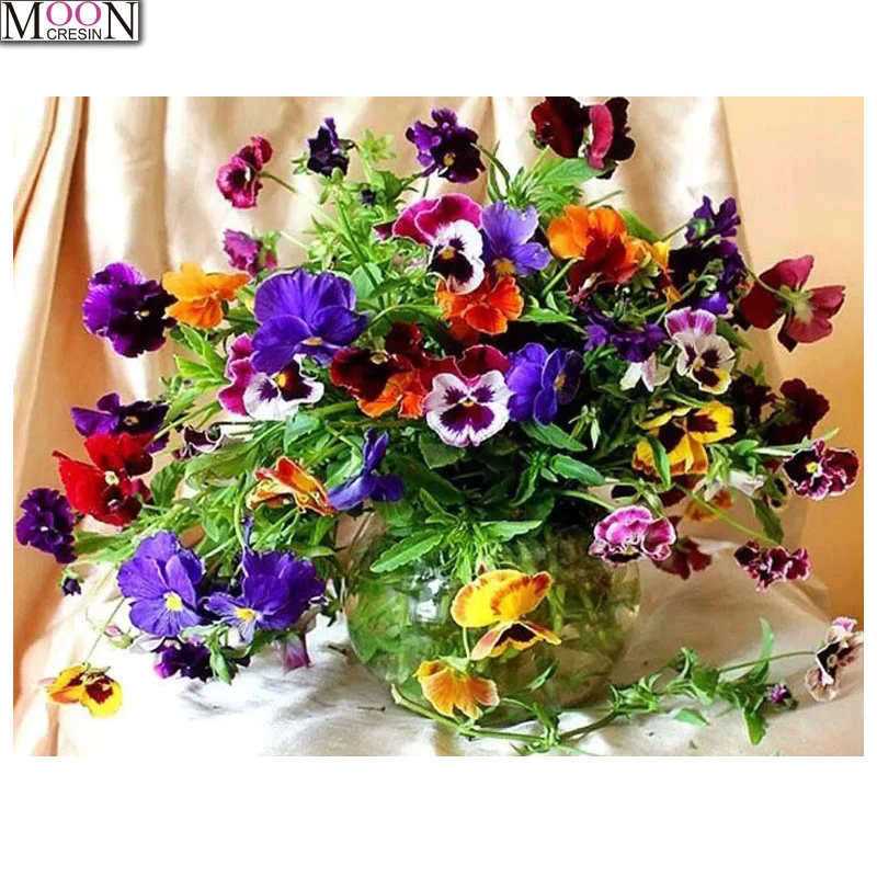 

MOONCRESIN Cat 5D DIY Diamond Embroidery Tiger Animals Painting Cross Stitch Full Square Drill Rhinestone Mosaic Decoration Kits