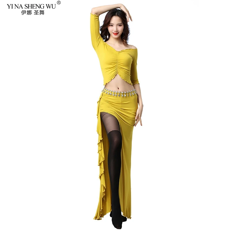 Женский костюм для танца живота индийский Восточный сексуальный раздельный