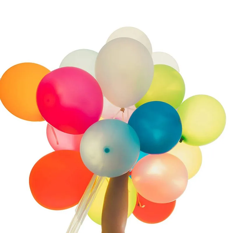 100 шт латексные шары и цветные конфетти украшения для дня рождения смешанные розы