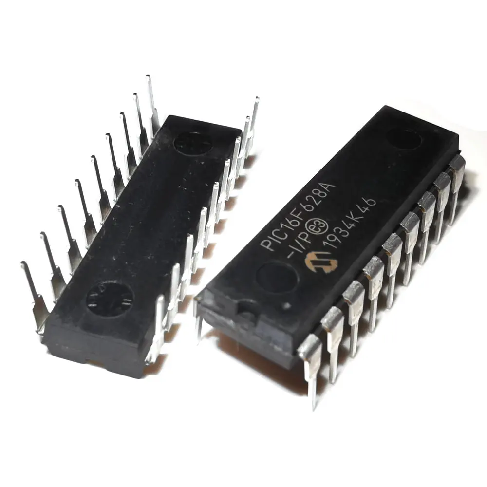 

10PCS 16F628 New&Original PIC16F628A-I/P PIC16F628A PIC16F628 IC MCU 8BIT 3.5KB FLASH 18DIP