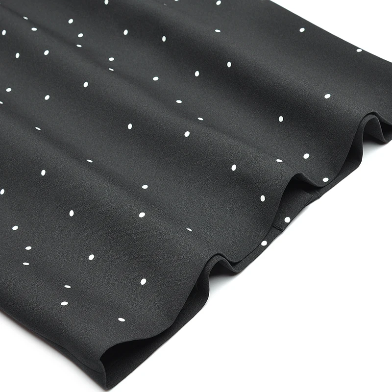 

Dedivoen New 2021 Women Summer Fashion Designer Turn-down Collar Broca deatural fiber Regular Dress