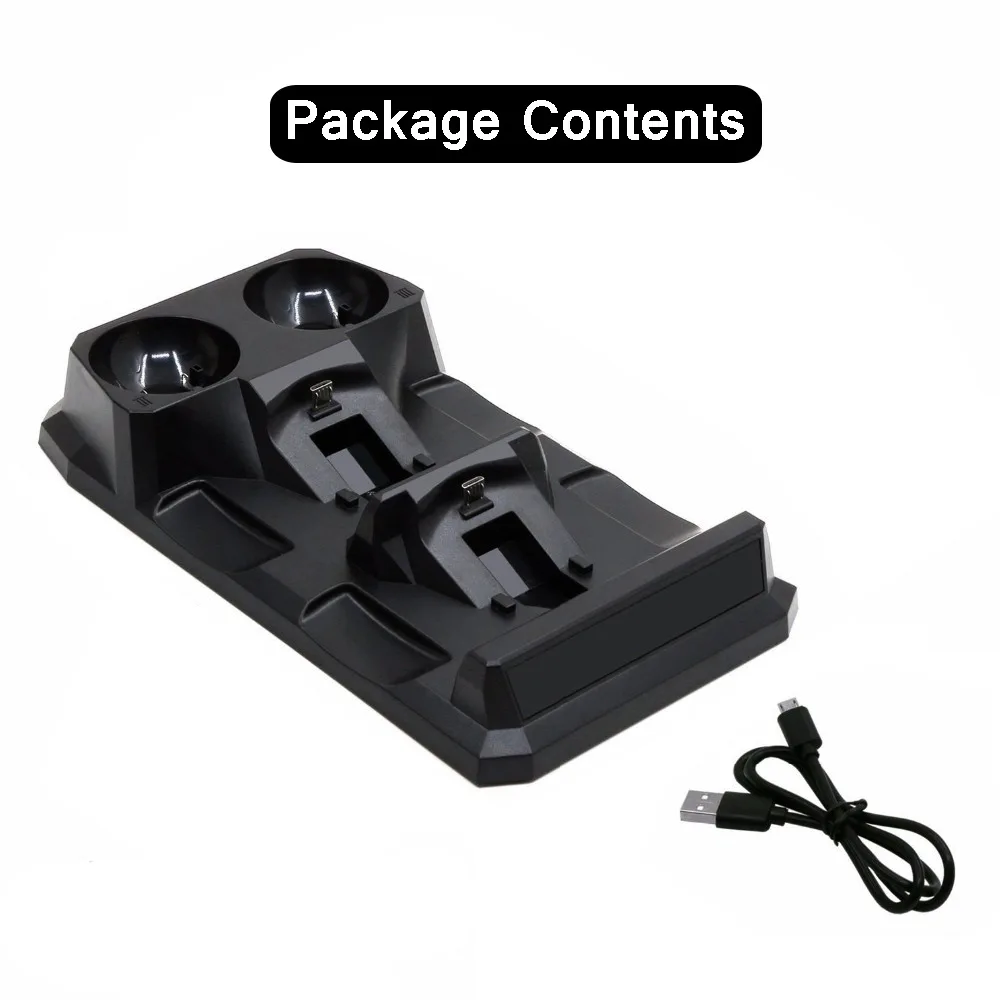 Зарядная док станция 4 в 1 для PS4 Slim Pro/PS многофункциональная зарядная контроллеров