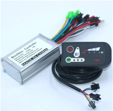 Высокая Quality24V 36V 48V 250W для е байка бесщеточный мотор 790 контроллер BLDC Драйвер + 790LED