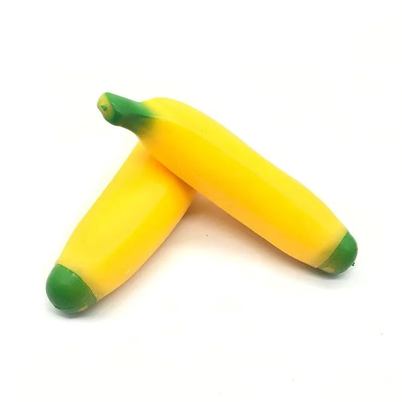 

Soft Banana Carrot Vegetable Squeeze Toy Novelty Toy Fidget Toy Stress Relief Toy for Kids Adults Decompression Toys