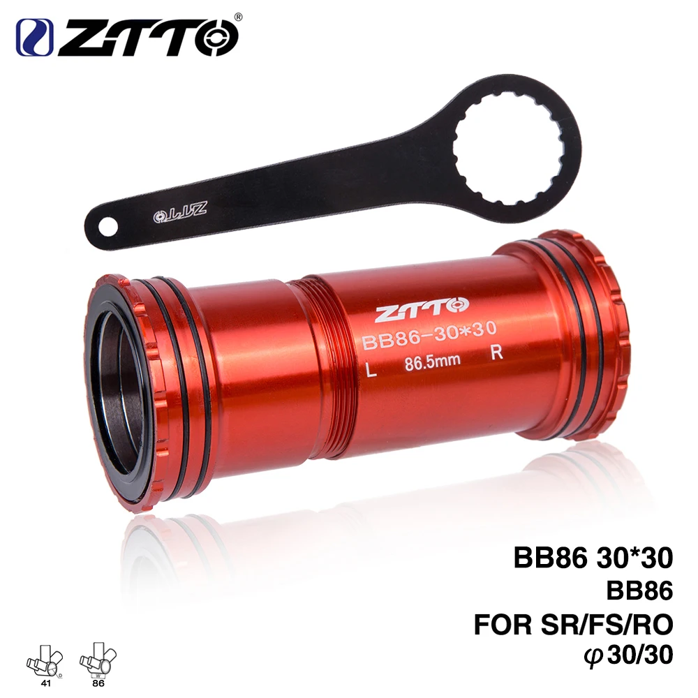 ZTTO BB86 30 нажимные нижние кронштейны 4 подшипника BB инструмент для дорожного