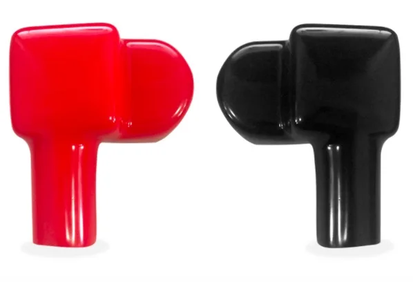 ПВХ плоская головка для аккумулятора защитная крышка от пыли батарея резиновый