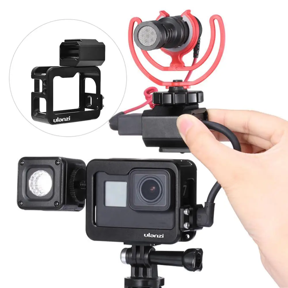 Ulanzi V2 / V3 Pro в форме металлической птичьей клетки расширить рамки держатель