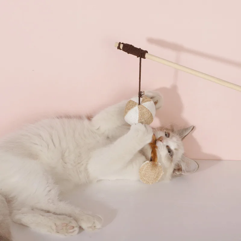 Домашнее животное игрушка для кошки &quotДразнилка&quot мульти Цвет браслеты из
