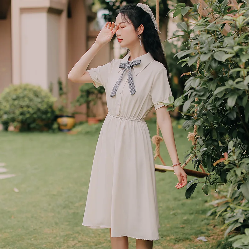 COIGARSAM женское длинное платье с коротким рукавом летние клетчатые платья высокой