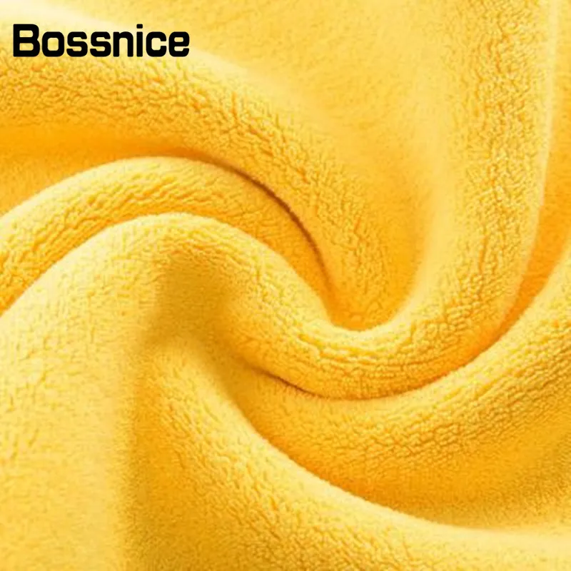 

2PCS 600GSM Super Microfiber Car Cleaning Towel Auto Washing Glass Household Cleaning Thick Towels Car Accessories