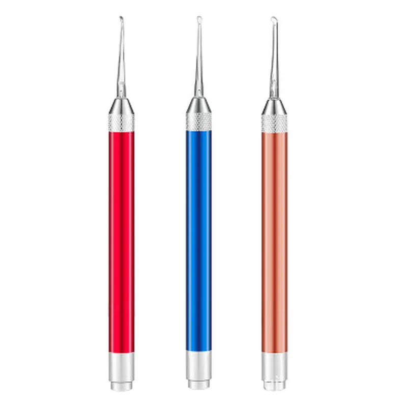 1PCS New Ear Cleaner LED Lighting Earwax Spoon Clean Flashlight Earpick Handle Dig Pick Syringe for Kids Adult Baby Care | Красота и