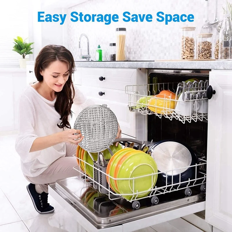 Dehydrator Rack For Ninja Foodi 6.5 &amp 8 Qt Pot Duo Crisp Qt. Stainless Steel 5 Stackable Layers | Дом и сад