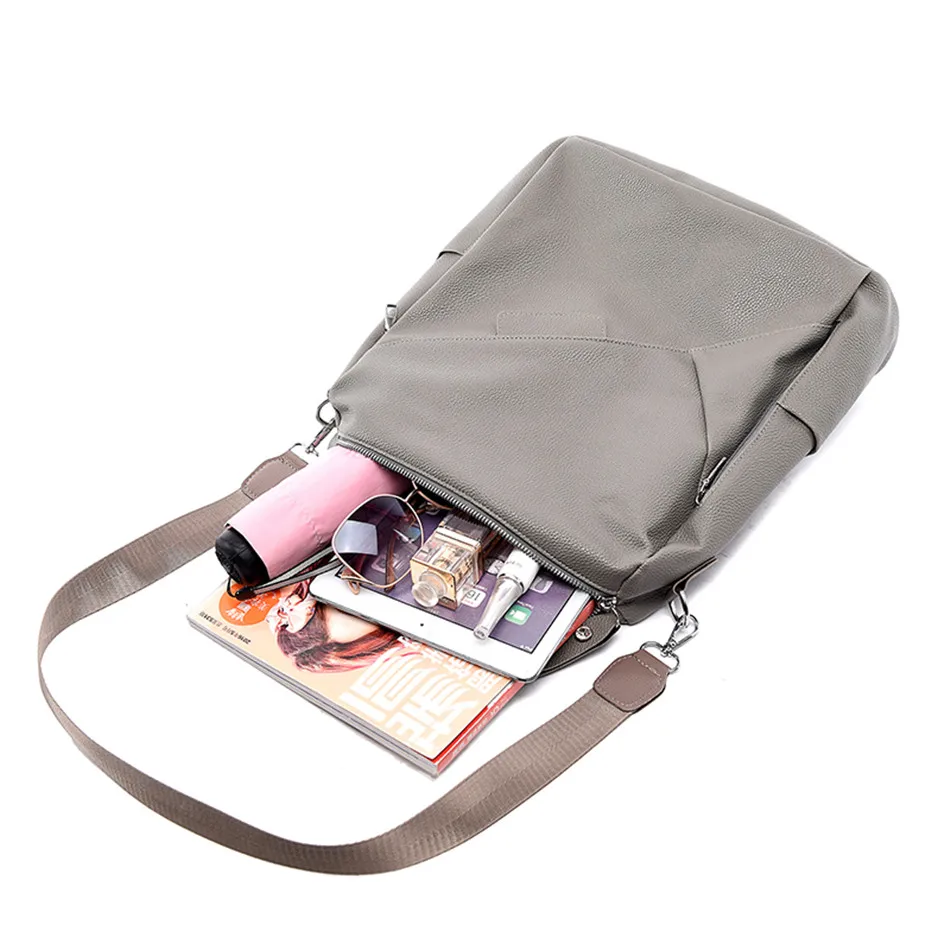 Многофункциональный Женский Повседневный рюкзак высокого качества из мягкой