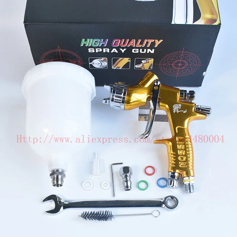 

HVLP GTI pro lite spray gun Manual spray gun 1.3mm 600CC cup Original spray gun