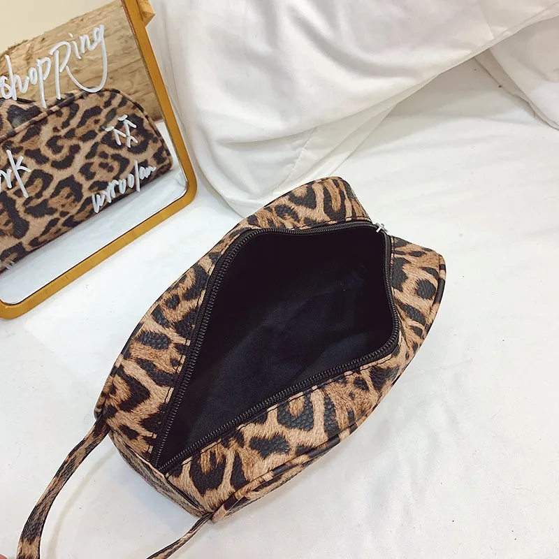 Женский модный трендовый длинный однотонный Леопардовый кожаный чехол карандаш