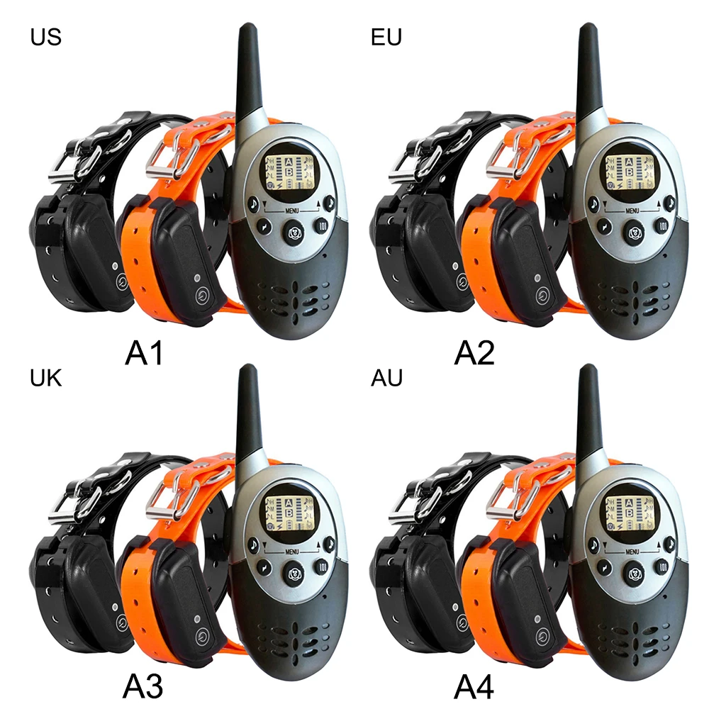 Водонепроницаемый перезаряжаемый тренировочный ошейник для собак с