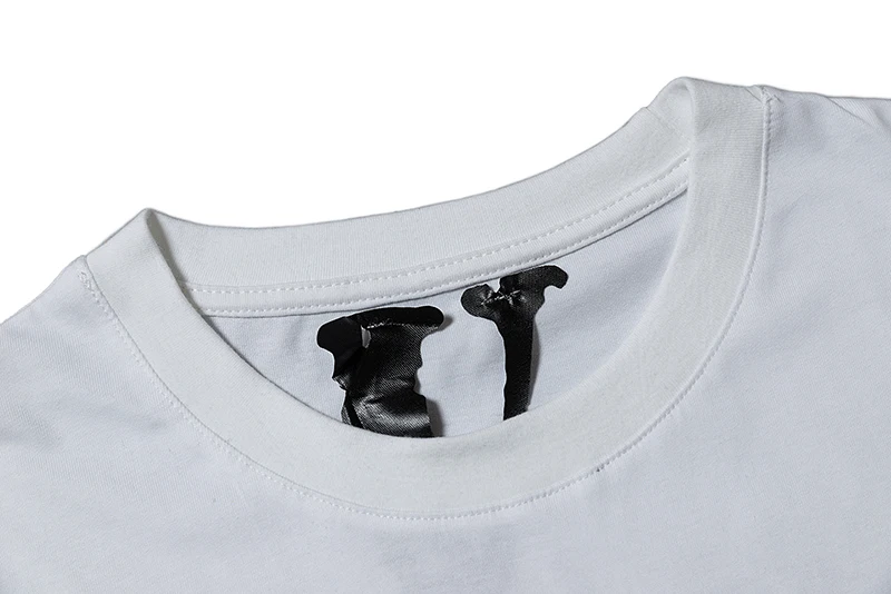 

2021VLONE X PA joint short-sleeved summer loose round neck T-shirt for men and women couples