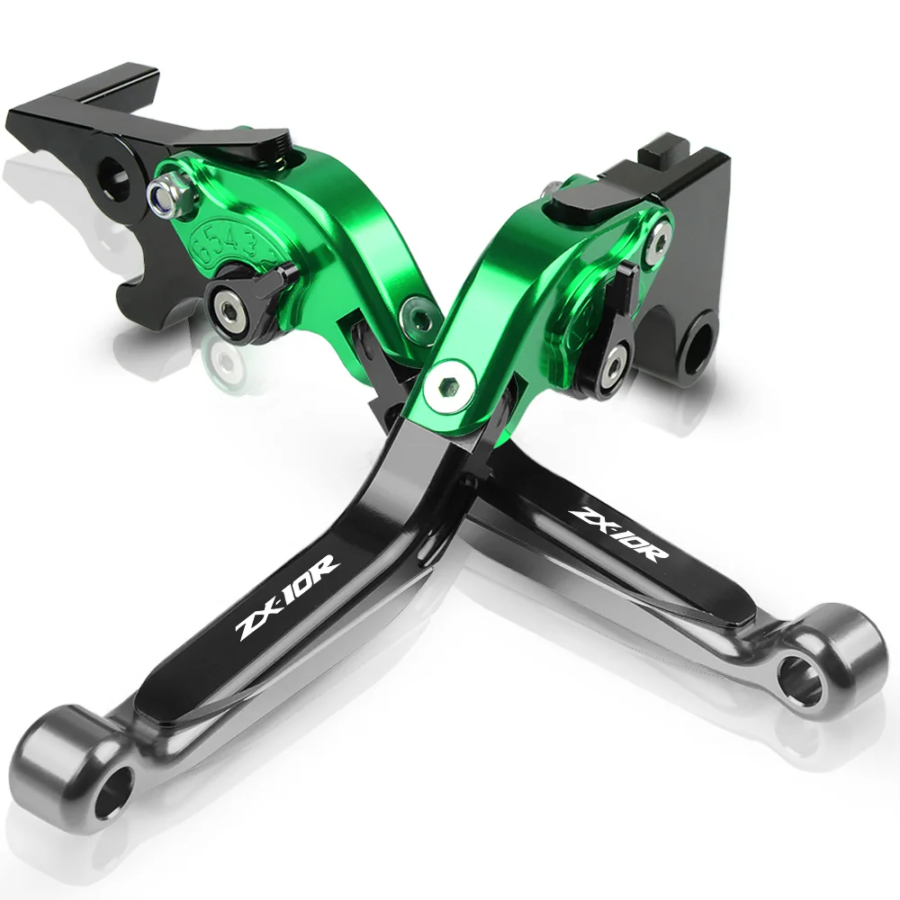 Для Kawasaki ZX10R ZX-10R 2004 2005 CNC мотоциклетные регулируемые складные рычаги тормозной