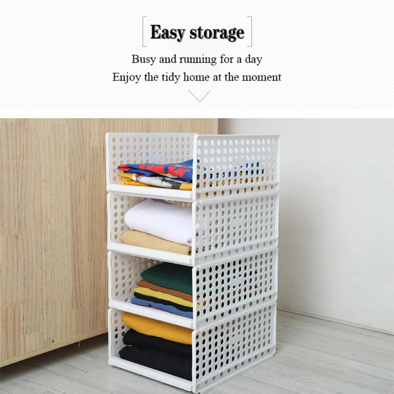 Складная корзина практичная коробка для хранения прямоугольник шкаф продуктов