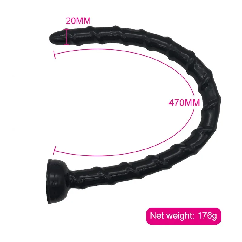 Анальная пробка унисекс 47 см для оргазма массажер простаты анальный стимулятор